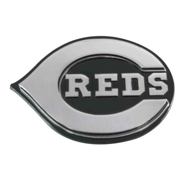 Cincinnati Reds 3D Chrome Metal Emblem 1