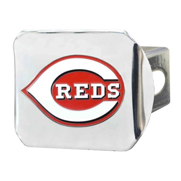Cincinnati Reds Hitch Cover 3D Color Emblem 1