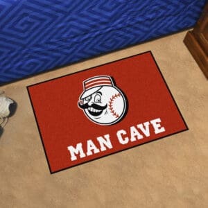 Cincinnati Reds Man Cave Starter Mat Accent Rug - 19in. x 30in.