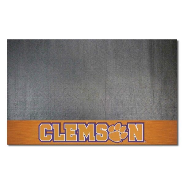 Clemson Tigers Vinyl Grill Mat 26in. x 42in 1 scaled