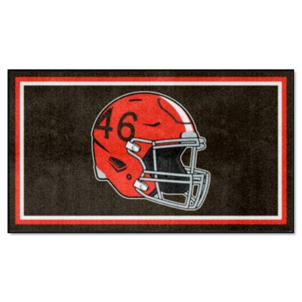 Cleveland Browns 3ft. x 5ft. Plush Area Rug 1 1 scaled