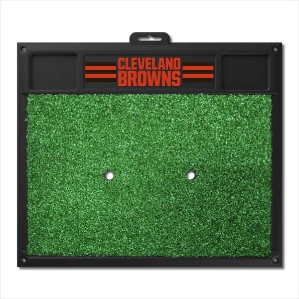 Cleveland Browns Golf Hitting Mat 1 scaled