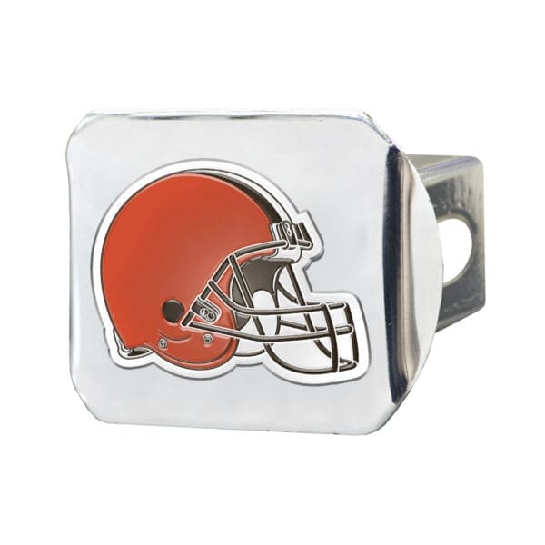 Cleveland Browns Hitch Cover 3D Color Emblem 1