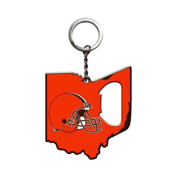 Cleveland Browns Keychain Bottle Opener 1