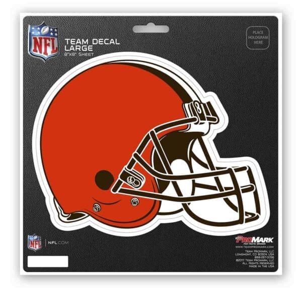 Cleveland Browns Large Decal Sticker 1