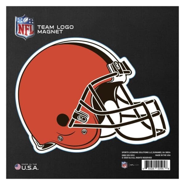 Cleveland Browns Large Team Logo Magnet 10 8.7329x8.3078 1 scaled