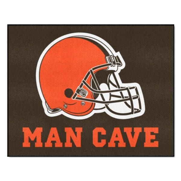 Cleveland Browns Man Cave All Star Rug 34 in. x 42.5 in 1 scaled