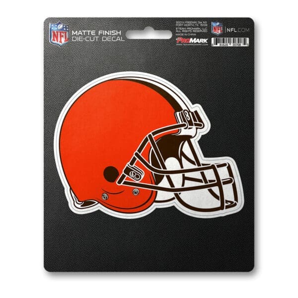 Cleveland Browns Matte Decal Sticker 1