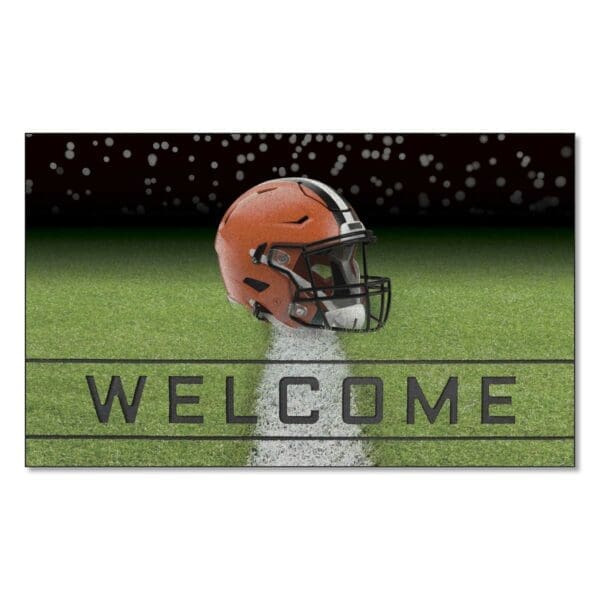 Cleveland Browns Rubber Door Mat 18in. x 30in 1 scaled