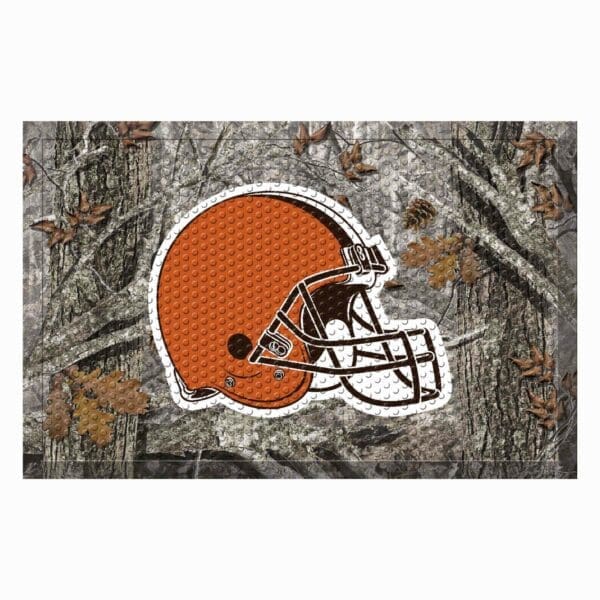 Cleveland Browns Rubber Scraper Door Mat Camo 1 scaled