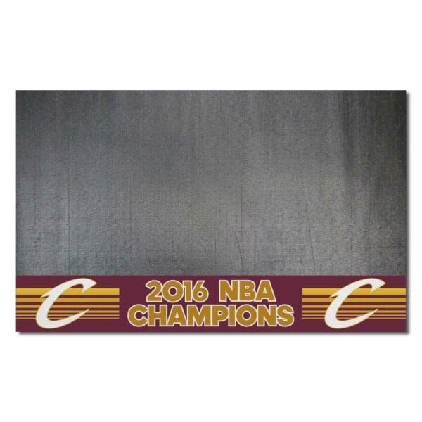 Cleveland Cavaliers 2016 NBA Champions Vinyl Grill Mat 26in. x 42in. 20914 1 scaled