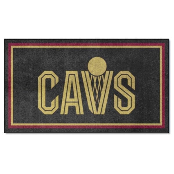 Cleveland Cavaliers 3ft. x 5ft. Plush Area Rug 36909 1 scaled