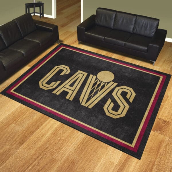 Cleveland Cavaliers 8ft. x 10 ft. Plush Area Rug-36912