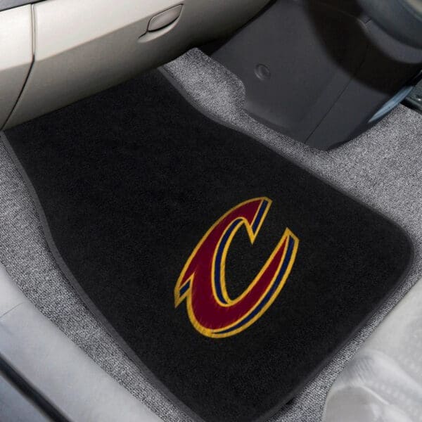 Cleveland Cavaliers Embroidered Car Mat Set - 2 Pieces-17206
