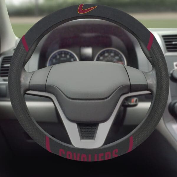 Cleveland Cavaliers Embroidered Steering Wheel Cover-17205
