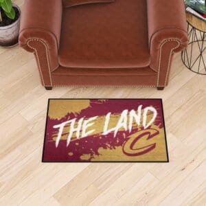 Cleveland Cavaliers Slogan Starter Mat Accent Rug - 19in. x 30in.-35989