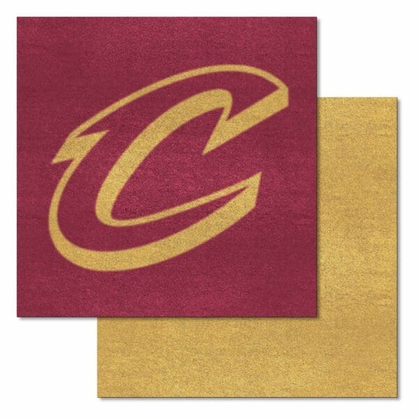 Cleveland Cavaliers Team Carpet Tiles 45 Sq Ft. 9236 1 scaled