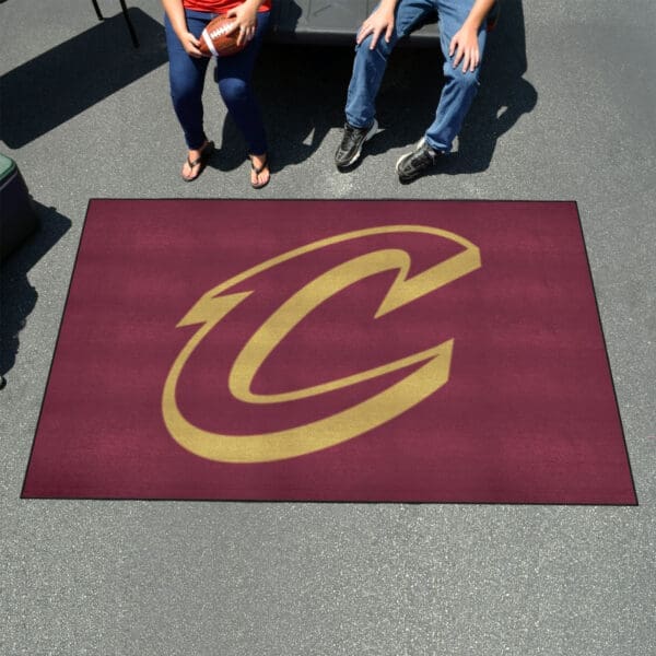 Cleveland Cavaliers Ulti-Mat Rug - 5ft. x 8ft.-9232