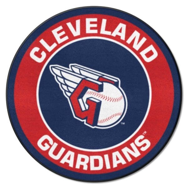 Cleveland Guardians Roundel Rug 27in. Diameter 1 scaled
