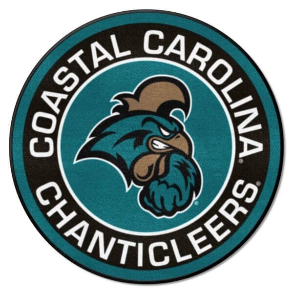 Coastal Carolina Chanticleers Roundel Rug 27in. Diameter 1 scaled