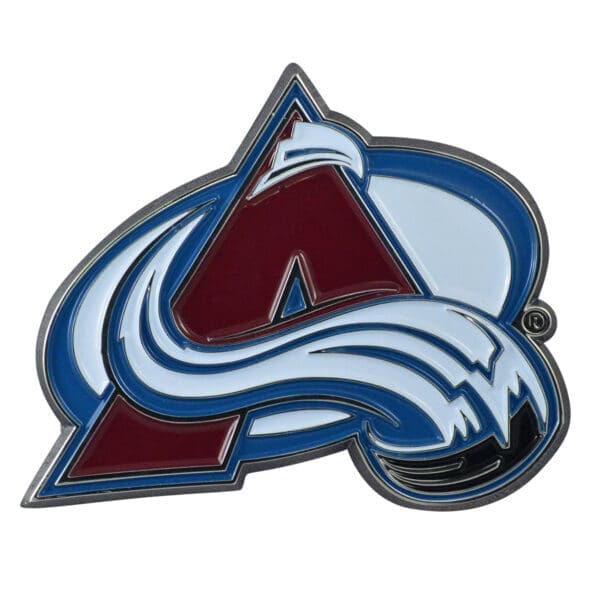 Colorado Avalanche 3D Color Metal Emblem 22209 1
