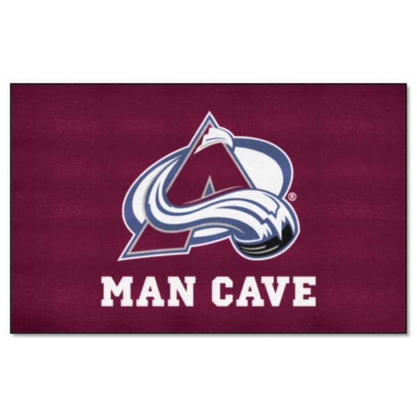 Colorado Avalanche Man Cave Ulti Mat Rug 5ft. x 8ft. 14415 1 scaled