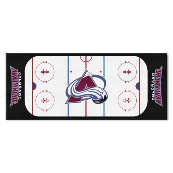 Colorado Avalanche Rink Runner 30in. x 72in. 10620 1 scaled