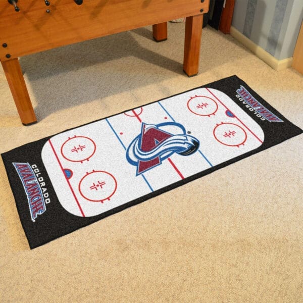Colorado Avalanche Rink Runner - 30in. x 72in.-10620