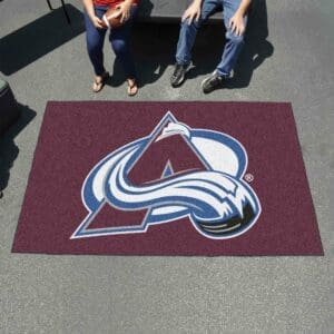 Colorado Avalanche Ulti-Mat Rug - 5ft. x 8ft.-10615