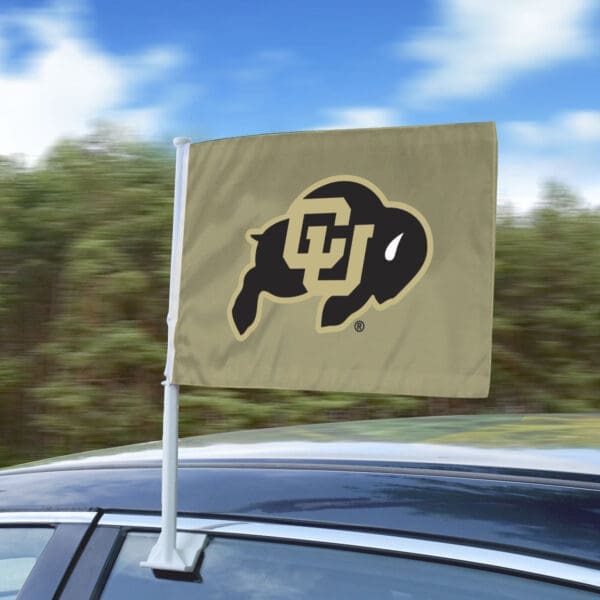 Colorado Buffaloes Car Flag Large 1pc 11" x 14"