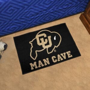Colorado Buffaloes Man Cave Starter Mat Accent Rug - 19in. x 30in.