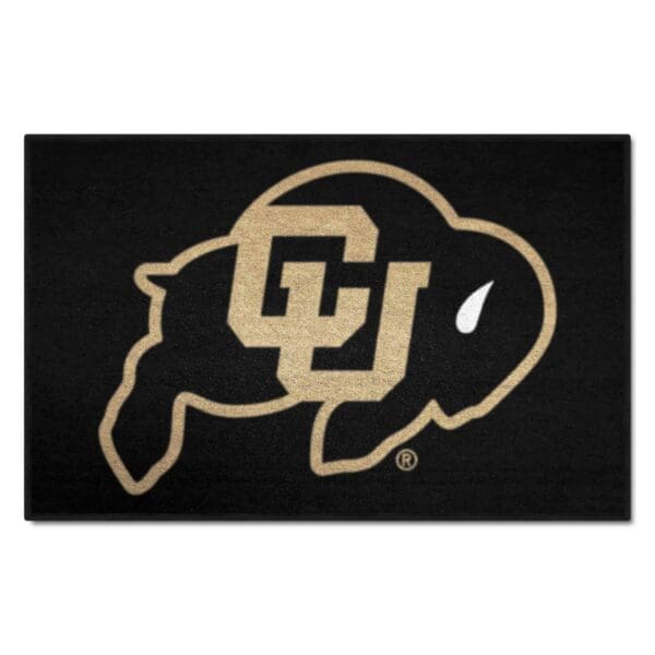 Colorado Buffaloes Starter Mat Accent Rug 19in. x 30in 1 1 scaled