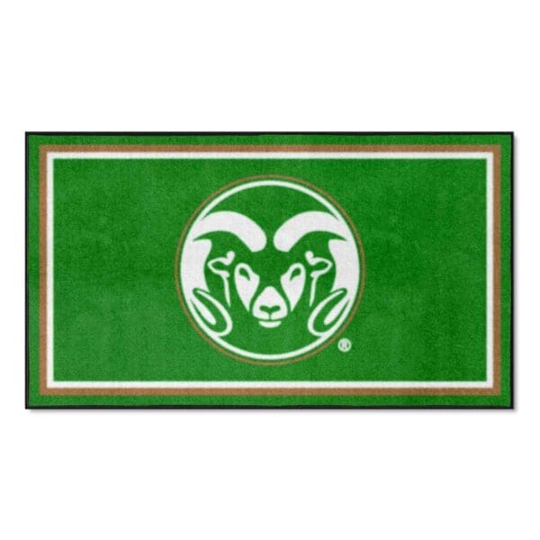 Colorado State Rams 3ft. x 5ft. Plush Area Rug 1 scaled