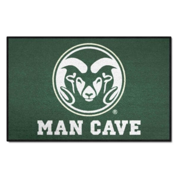 Colorado State Rams Man Cave Starter Mat Accent Rug 19in. x 30in 1 scaled