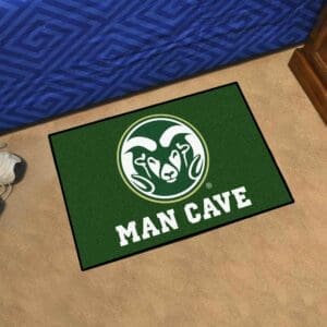 Colorado State Rams Man Cave Starter Mat Accent Rug - 19in. x 30in.