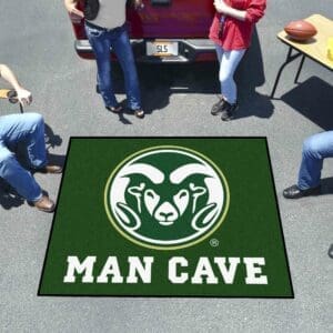 Colorado State Rams Man Cave Tailgater Rug - 5ft. x 6ft.