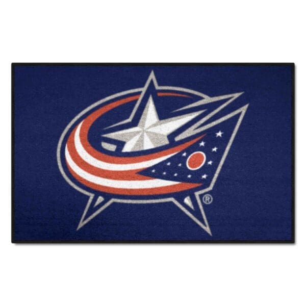 Columbus Blue Jackets Starter Mat Accent Rug 19in. x 30in. 10568 1 scaled