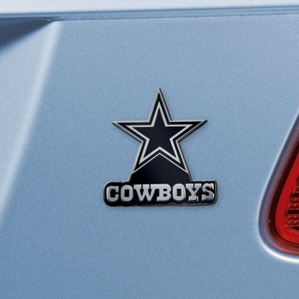 Dallas Cowboys 3D Chrome Metal Emblem