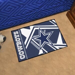 Dallas Cowboys Starter Mat XFIT Design - 19in x 30in Accent Rug