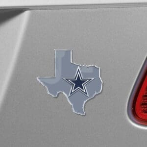 Dallas Cowboys Team State Aluminum Embossed Emblem