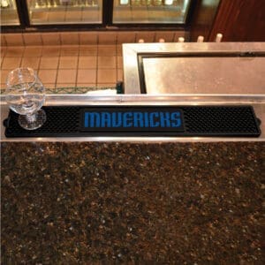 Dallas Mavericks Bar Drink Mat - 3.25in. x 24in.-14052