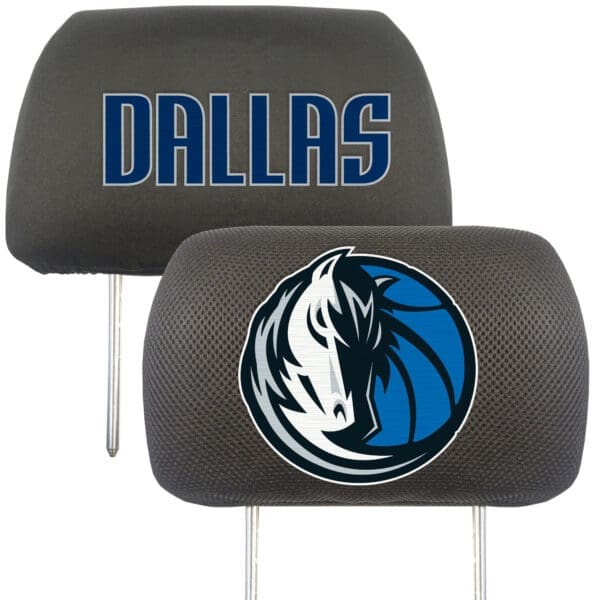Dallas Mavericks Embroidered Head Rest Cover Set 2 Pieces 14774 1