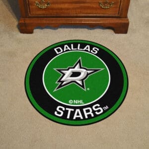 Dallas Stars Roundel Rug - 27in. Diameter-18870
