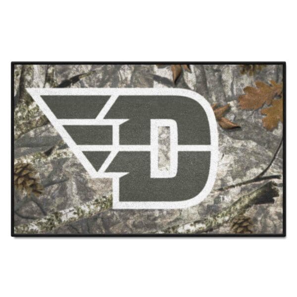 Dayton Flyers Camo Starter Mat Accent Rug 19in. x 30in 1 scaled