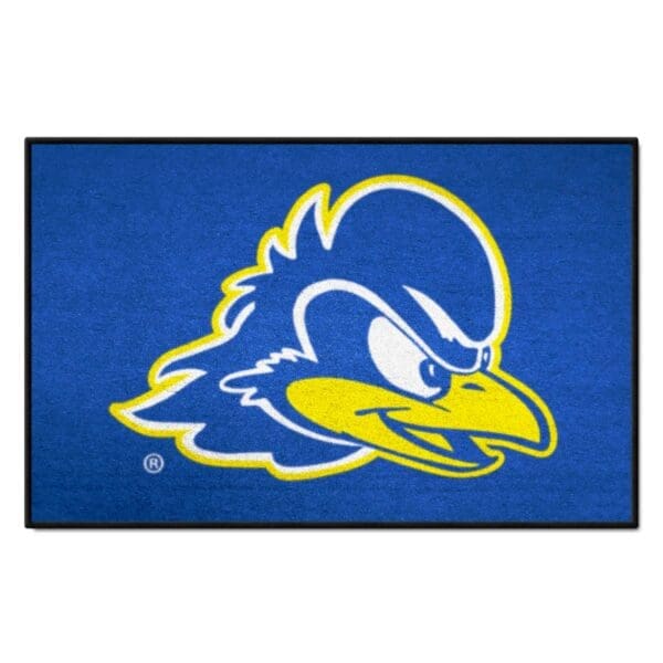 Delaware Blue Hens Starter Mat Accent Rug 19in. x 30in 1 scaled