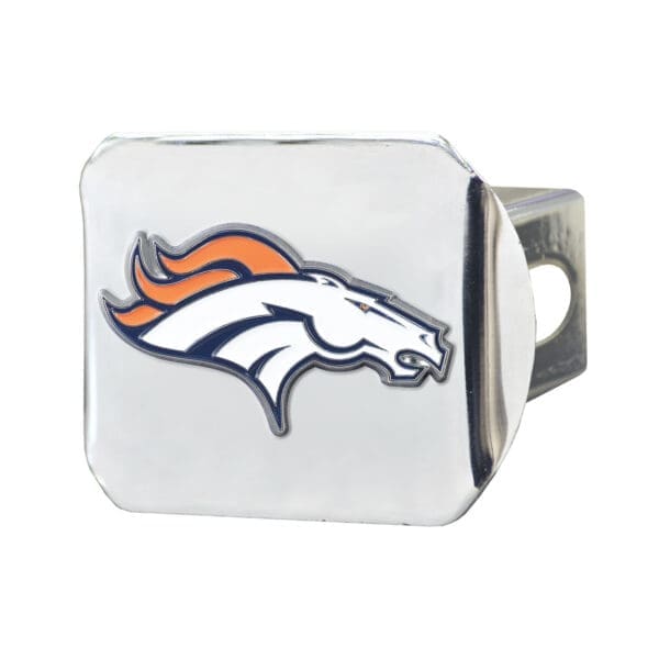 Denver Broncos Hitch Cover 3D Color Emblem 1