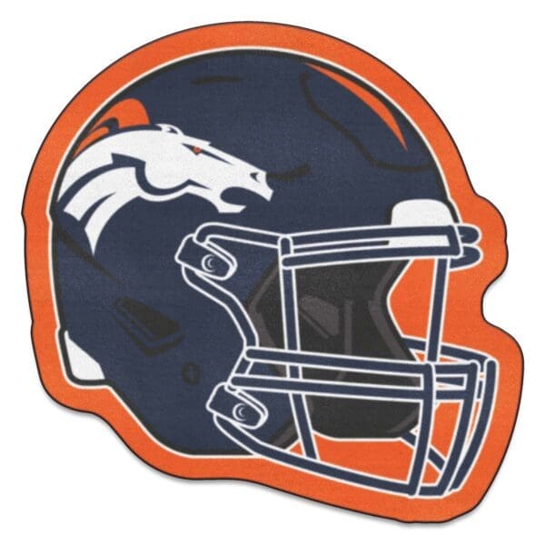 Denver Broncos Mascot Helmet Rug 1 scaled