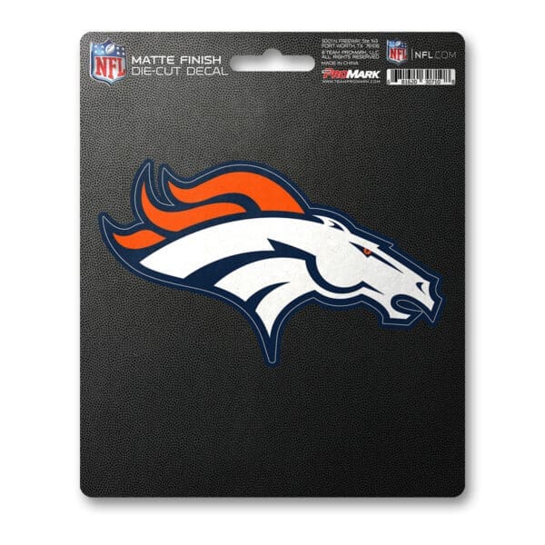 Denver Broncos Matte Decal Sticker 1