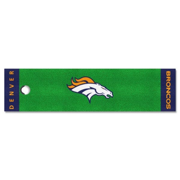 Denver Broncos Putting Green Mat 1.5ft. x 6ft 1 1 scaled