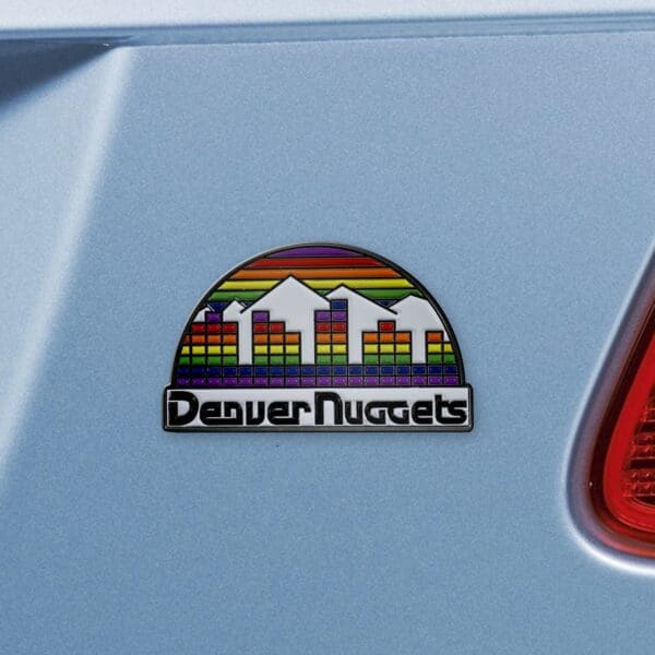 Denver Nuggets 3D Color Metal Emblem-24244